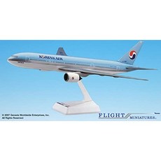 Korean Air 1984 Boeing 777-200 1:200 Scale, 본상품