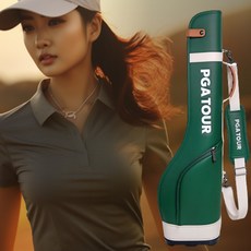 남성 여성 골프하프백 스탠드 파3 미니 아이언 가방 PGA TOUR CPS2252240102, PGA TOUR 리저브 남성 여성 하프백, 그린
