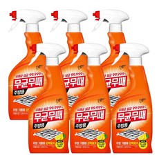 무균무때 주방용 세정제 900ml, 6개