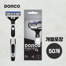 ALL-NEW 도루코 페이스4 일회용면도기 4중날 10개입 (개별포장), 5개
