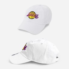 47브랜드 볼캡 NBA LA레이커스 모자 화이트