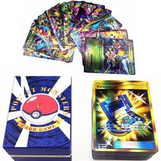 포켓몬카드 세트 Pokemones 게임 배틀 카드 EX GX 메가 Kaarten 태그 팀 트레이딩 카드 슬리브 영어 유형, 03 80EX 20MEGA