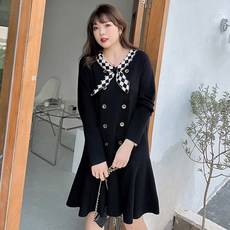 슈크림 원피스 9572 여성 빅사이즈 1XL~3XL