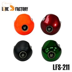루어팩토리 LFS-211 T-BALL 텅스텐헤드 순텅 타이라바헤드 유동헤드, 블랙, 150g