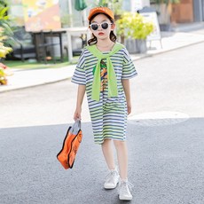 여름스트라이프숄