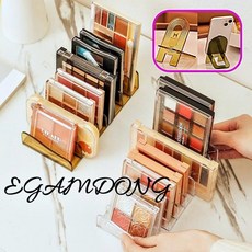 이감동 화장대 정리 아이새도우 보관 선글라스 안경 수납 거치대, 2개, 트랜스퍼런트 화이트