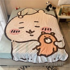 굿즈컴바인 스토어 하치와레X우사기 여름이불 세트