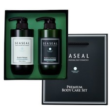 내추럴 바디 워시 로션 세트 인산가 인산 죽염 밤부솔트 씨실 SEASEAL, 1개