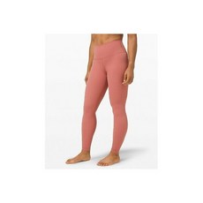 218768 룰루레몬 여자 Wunder Under High Rise Tight 28" BRRO Briar 로즈