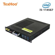 TexHoo OPS 미니 PC 컴퓨터 인텔 코어 i5 1145G7 프로세서 윈도우 11 프로 DDR4 SSD 컨퍼런스 티칭 스크린 내장 호스트 30mm, 4G RAM 128G SSD, Intel Core i5-4310M, 4GB