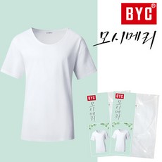 애나스 [BYC] 모시베이직 티반 2매 / 남성반팔런닝