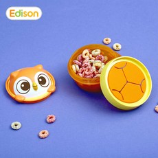 에디슨 프렌즈 흘림방지 스낵컵 1+1 (부엉이올리), EF6520_부엉이올리x2개, 2개
