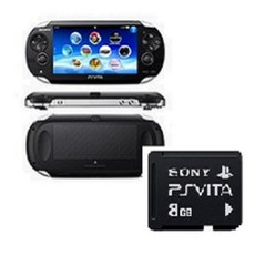 PSVITA 비타본체/PCH-1005 블랙 + 8GB 포함 정발 중고