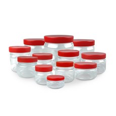 젓갈통 견과류통 고추장통 양념통 된장통 광구 12종 모음 당일배송, 1kg