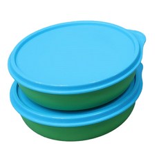 타파웨어 이유식용기 430ml x 2개 돌 아기 이유식기 휴대용 간식 이유식 밀폐용기 반찬통으로 사용가능, 이유식용기 2개