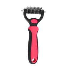 털 제거기 매듭 커터 고양이 빗 브러시 전문 애완 동물 제거 선, 1개
