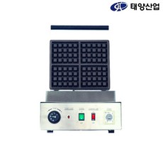 태양산업 사각와플머신 4각 1구 전기식 WBR-350S, 단일상품
