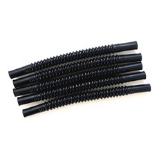 ID10 * 120-300mm 가솔린 커넥터 튜브 나일론 연료 라인 벨로우즈 펌프 플라스틱 용 골판지 파이프, 06 ID10-300mmx5pcs, 5개