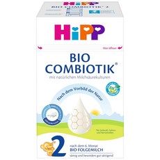 HiPP 힙 킨더밀쉬 콤비오틱 무전분 분유 2단계 600g x 4팩, 4개