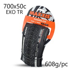 MAXXIS 27.5 RAMBLER 로드 바이크 타이어 튜브리스 자전거 그래블 700C x 38C TR 1 개