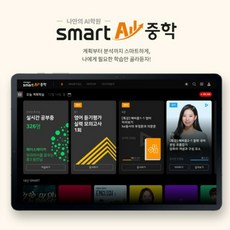 웅진씽크빅 웅진씽크빅 자기주도학습 중등 스마트올 대치동학습프로그램, 단품