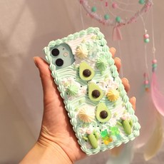 제이포니 데코덴 폰케이스 꾸미기 세트 DIY﻿ ﻿﻿아봉가봉 그린 - 폰케이스꾸미기세트재료