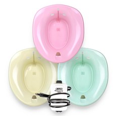 현대의료 쌍줄 공기방울 좌욕기+모터 풀세트, 1개