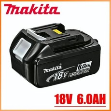 마키타 오리지널 리튬 이온 충전식 배터리 18V 6000mAh 18v 드릴 교체 배터리 BL1860 BL1830 BL1850 BL1860