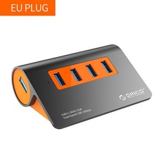 ORICO USB OTG 분배기 여러 포트 확장 12V 전원 어댑터 포함 컴퓨터 주변기기 3.1 Gen2 허브 10Gbps, 중국, 한개옵션2