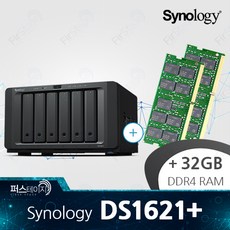 시놀로지 DS1621+ 정품 총 32GB RAM (16GB x 2) 추가 (D4ECSO-2666-16G)