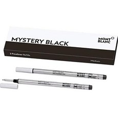 몽블랑 파인 라이너 리필 B(고딕체) 블랙 2개 세트 MB110149, 본문참고, 색 = 블랙 | 스타일 = 고딕체, 본문참고