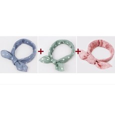 거즈면스카프빕