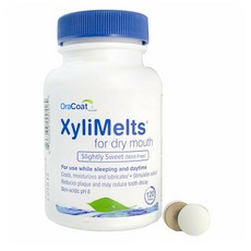 OraCoat XyliMelts Dry Mouth 오라코트 자일리멜츠 구강건조 구취제거 슬라이틀리 스위트 120정, 1개, 1g
