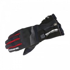 코미네 열선글러브 EK-201 PROTECT E-GLV 12V #BLACK-RED, L, 1개