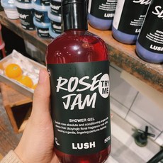 [Lush] 러쉬 로즈잼 샤워젤 500g Rose Jam Shower Gel 호주직배송 바디워시