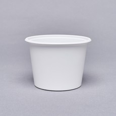 다용도 원형 용기 밥컵 다용도 국컵 5호 특대 백색 420ml, 200개