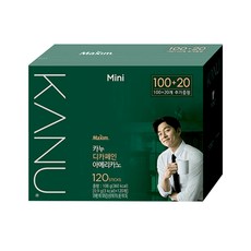 맥심 카누 디카페인 아메리카노 미니 120T(100T+20T), 0.9g, 120개입, 1개