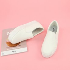 키높이 운동화-추천-이즈클래식 여성 스니커즈 운동화 5cm 통굽 슬립온 Z22519