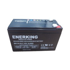에너킹 EK12-9(12V 9AH) 블랙박스보조 유아전동차 UPS 배터리 12V9AH, 1개입, 1개