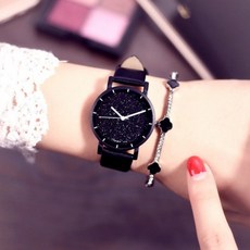 [해외]여성악세사리 The chase Lucky Korea watch girls from the Korea version of the leather belt of