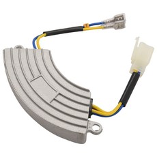 2KW / 2.5KW / 2.8KW 온 전압 조정기 가솔린 발전기 AVR 알루미늄 쉘 전압 조정기, 하나, 실버 그레이, 1개