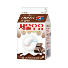 서울 쵸코우유 200MLx3 x 2개, 200ml, 6개