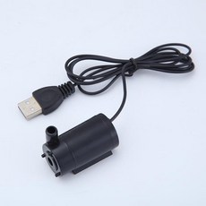 USB 1M 케이블 DC 음소거 미니 수중 워터 펌프 어항 수족관 애완 동물 용품 드롭 3V5V6V, 1개