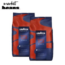 라바짜 탑클래스 원두 커피, 홀빈(분쇄안함), 1kg, 2개