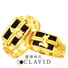 클래비드 [마데이] 남+여 한쌍가격 24K 순금 커플링 7.5g+3.75g