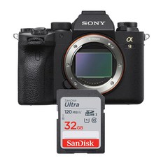 소니 알파 A9 II 미러리스 카메라 메모리카드 샌디스크 울트라SD 32GB