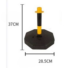 Vitagrano 펜스기둥 짧은 차량진입금지 충돌방지 볼라드, 1개, 50cm A