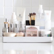 YST 화장품 정리대 화장품정리대 장품정리함, 그레이