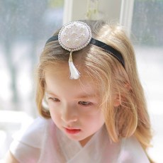 한복머리띠만들기