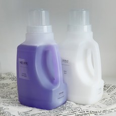 벨로시오 세제 리필 소분용기 1L 2P + 라벨 12종, 1개